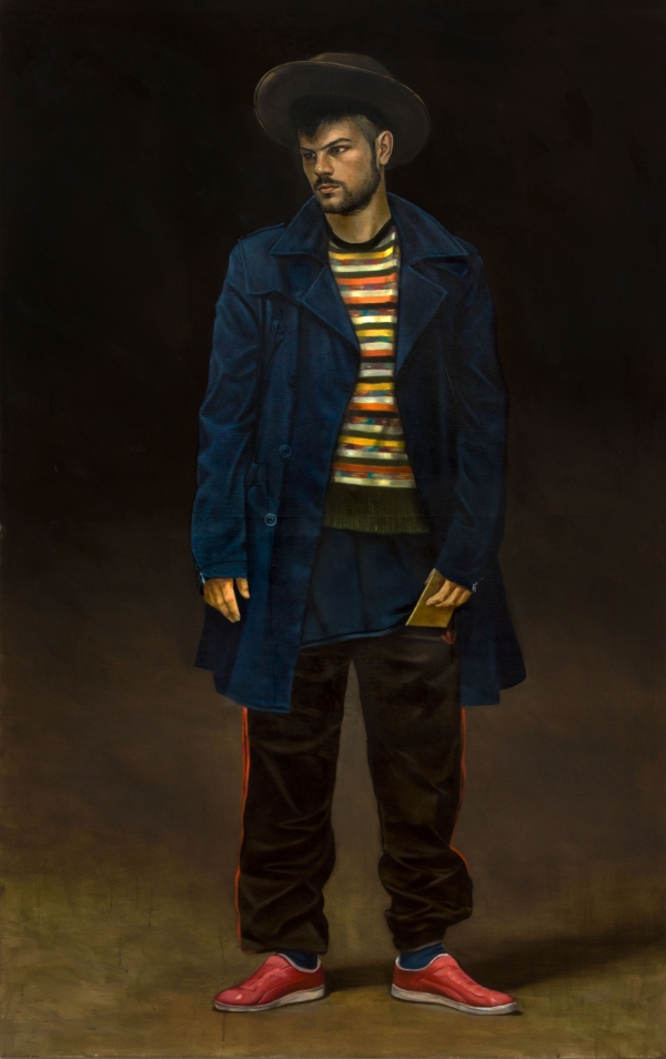 Florian Meisenberg, Oil, 115 x 180 cm