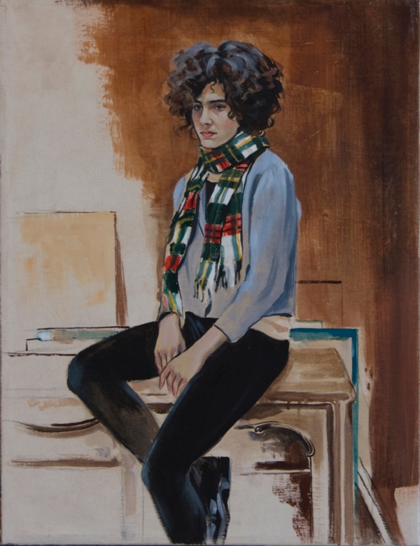 Raphaela, Oil, 38 x 50 cm