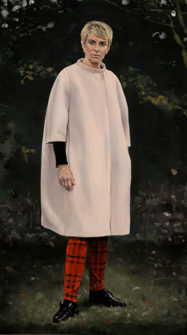 Sylvia von Metzler, Oil, 130 x 180 cm