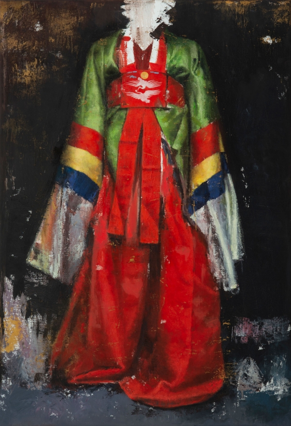 The Greeting, Oil, 110 x 160 cm