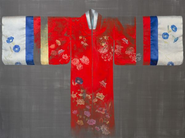 Royal Hanbok II, Oil, 200 x 150 cm