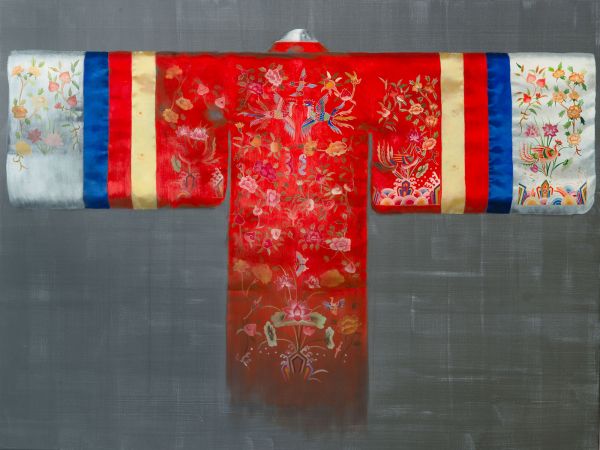 Royal Hanbok, Oil, 200 x 150 cm