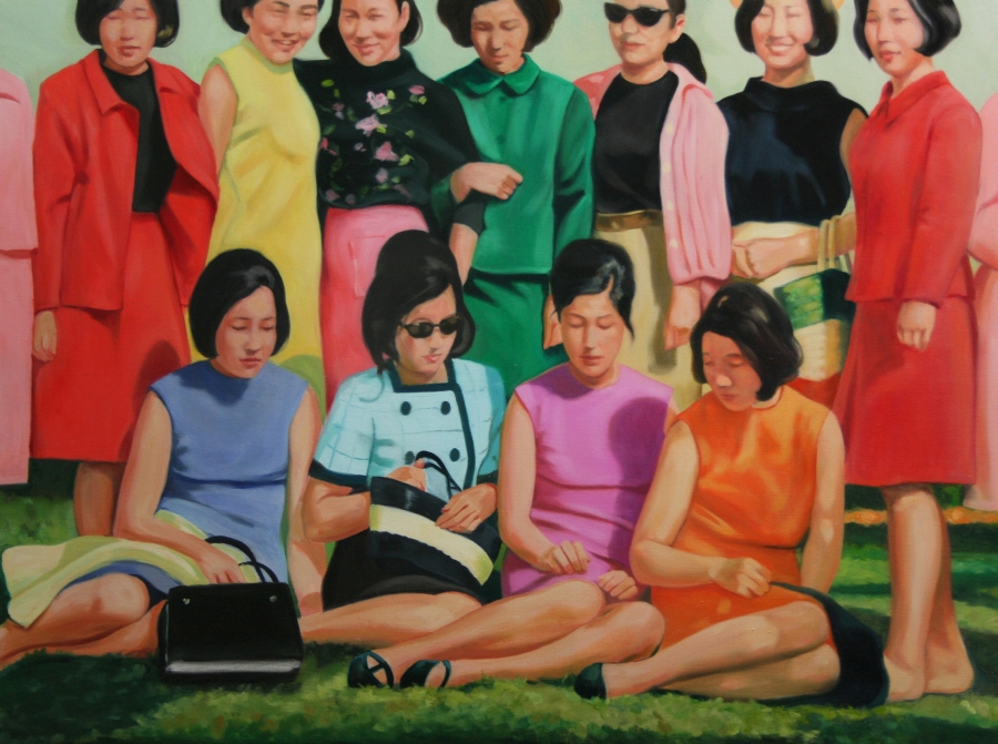 In einem anderen Land, Oil, 150 x 100 cm