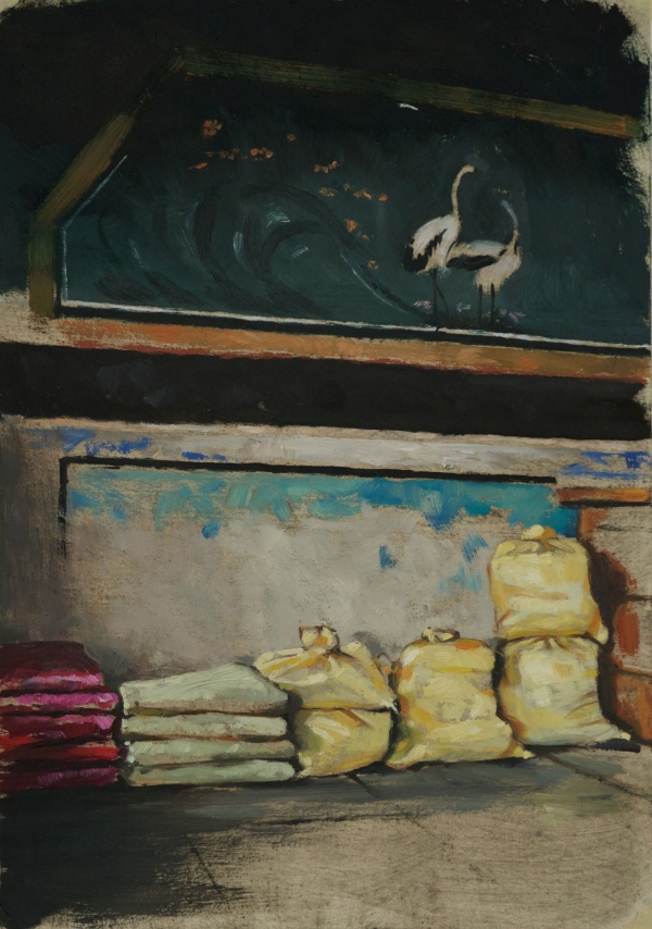 In Heinsa, Oil, 21 x 30 cm