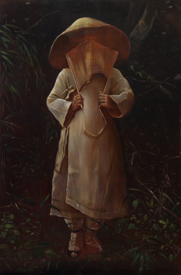 The mourner, Oil, 120 x 180 cm