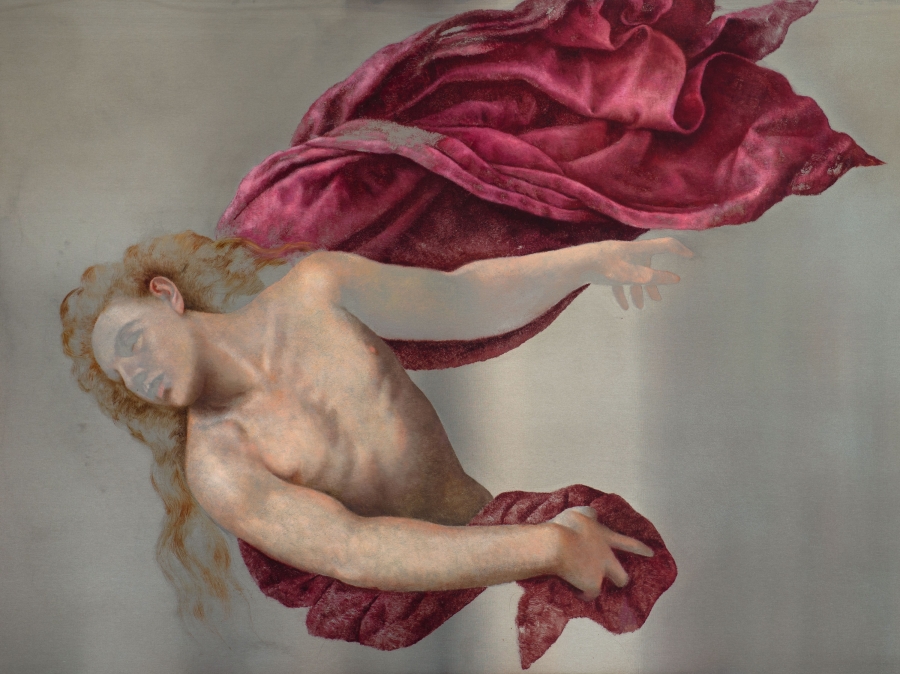 Bacchus, Oil, 100 x 75 cm